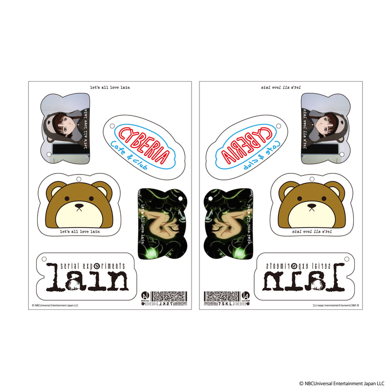 AC-SV-LN-1006 / SEV vs lain Acrylic Keychain