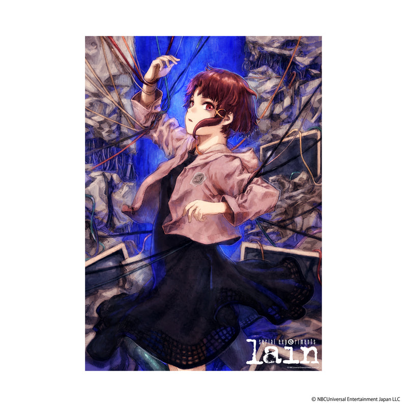 AC-SV-LN-1002 / SEV vs lain A2 Poster B