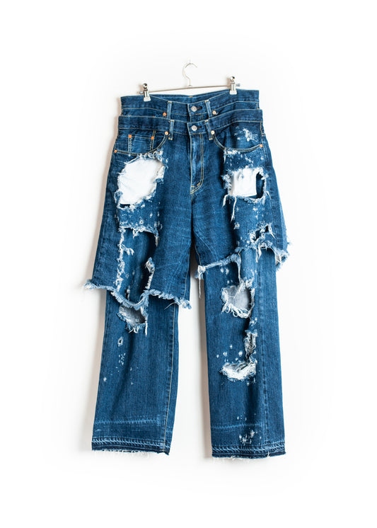 PT-SV-NGA-1005 / Re:Layer 5P Denim Pants