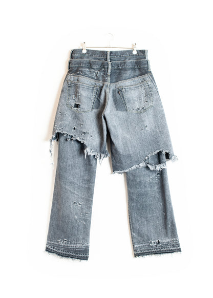 PT-SV-NGA-1005 / Re:Layer 5P Denim Pants
