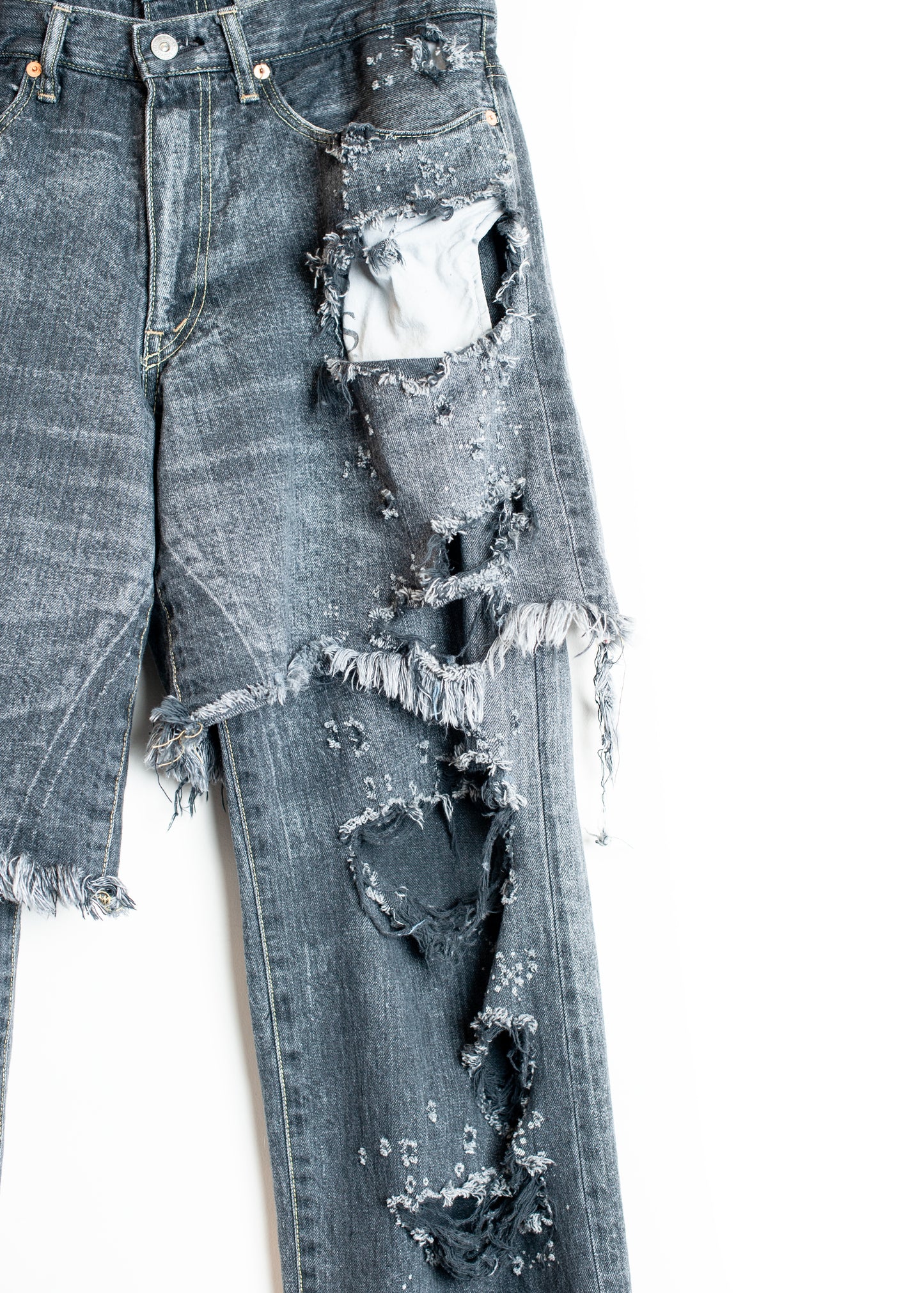 PT-SV-NGA-1005 / Re:Layer 5P Denim Pants