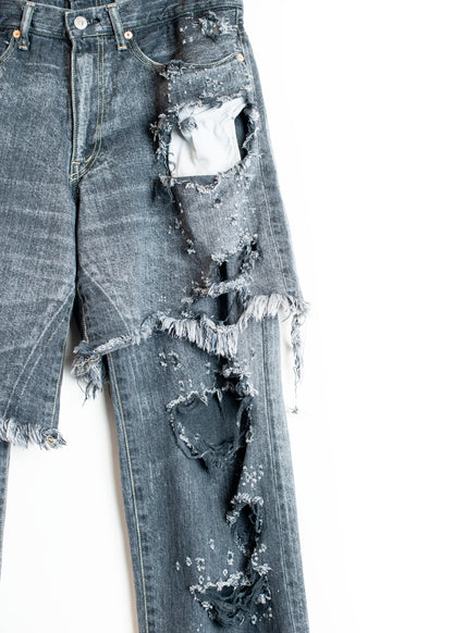 PT-SV-NGA-1005 / Re:Layer 5P Denim Pants