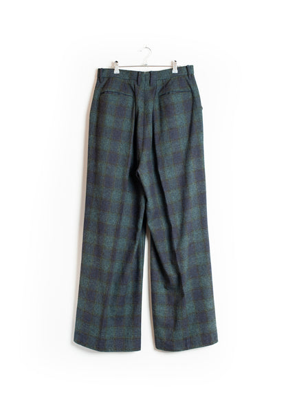 PT-SV-NGA-1007/Rustic Tweed Wide Trousers