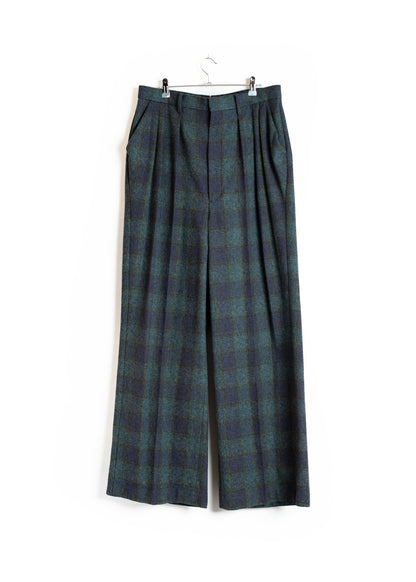 PT-SV-NGA-1007/Rustic Tweed Wide Trousers