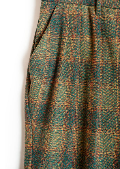 PT-SV-NGA-1007/Rustic Tweed Wide Trousers