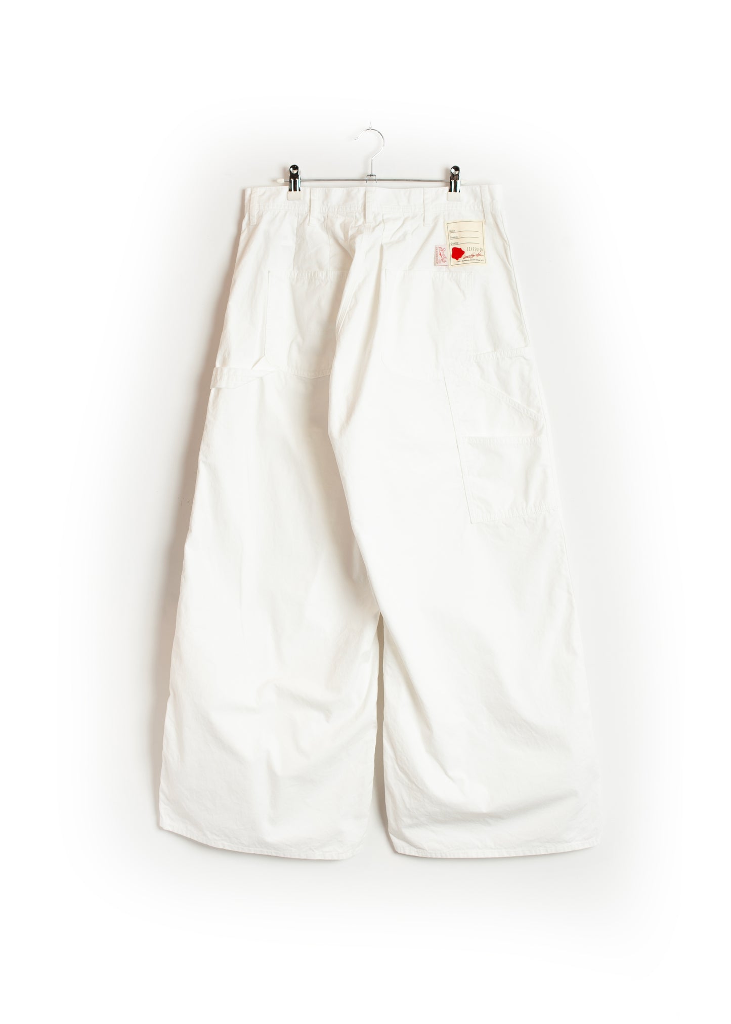 PT-SV-NGA-1010/Classic Double-Knee Painter Wide Pants