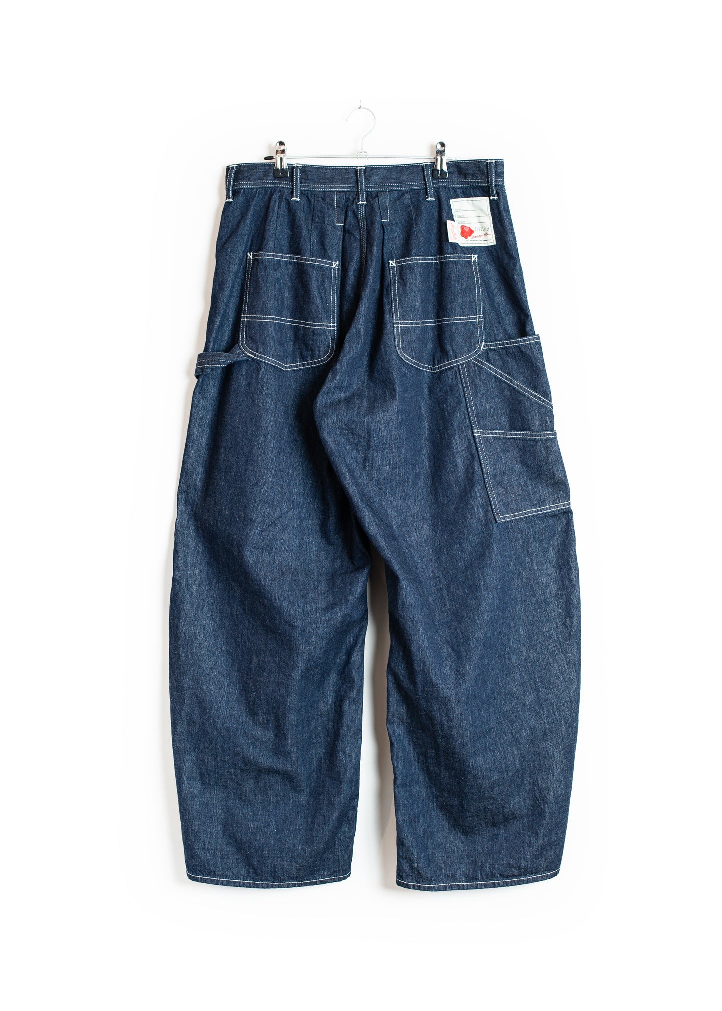 PT-SV-NGA-1010/Classic Double-Knee Painter Wide Pants