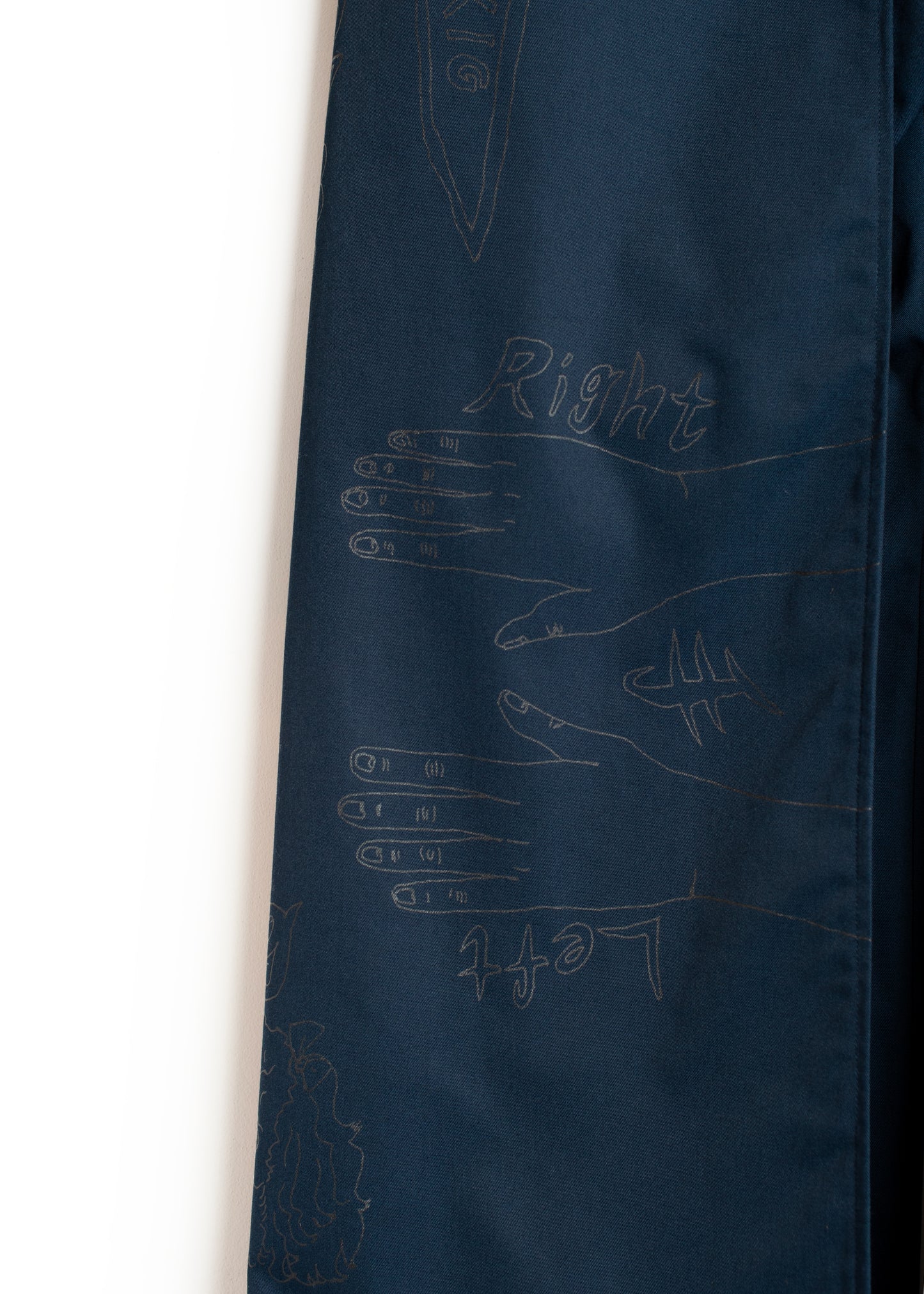 PT-SV-NGA-1011/Doodle Shift Wide Chinos