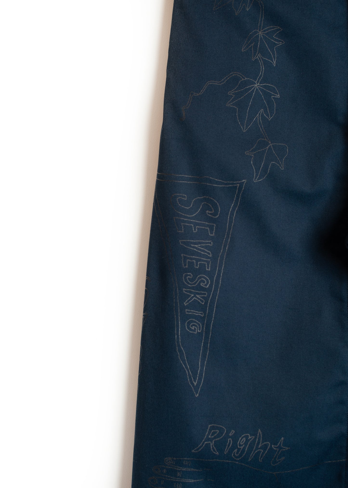 PT-SV-NGA-1011/Doodle Shift Wide Chinos