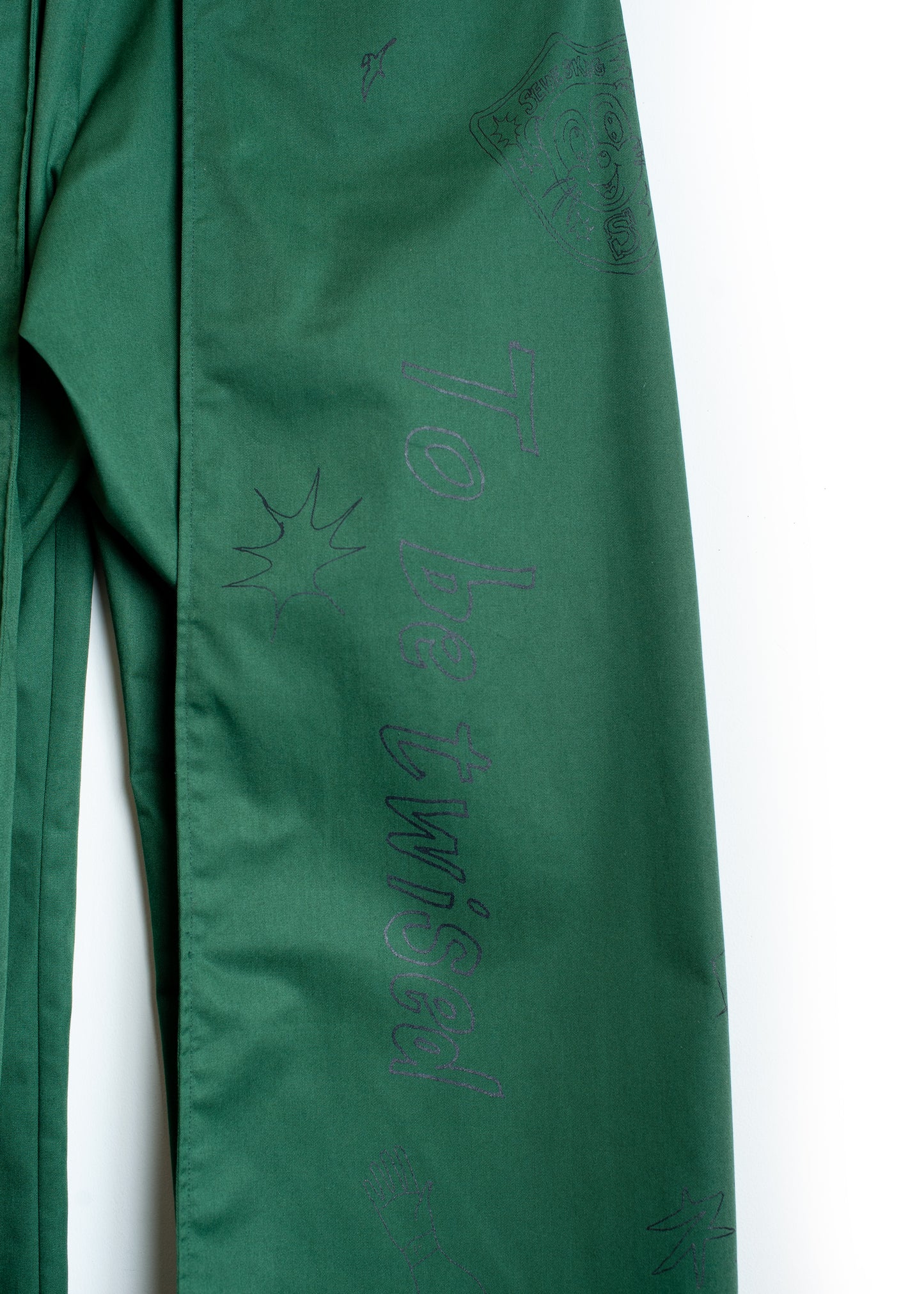 PT-SV-NGA-1011/Doodle Shift Wide Chinos