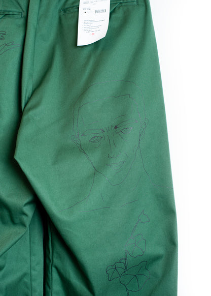 PT-SV-NGA-1011/Doodle Shift Wide Chinos