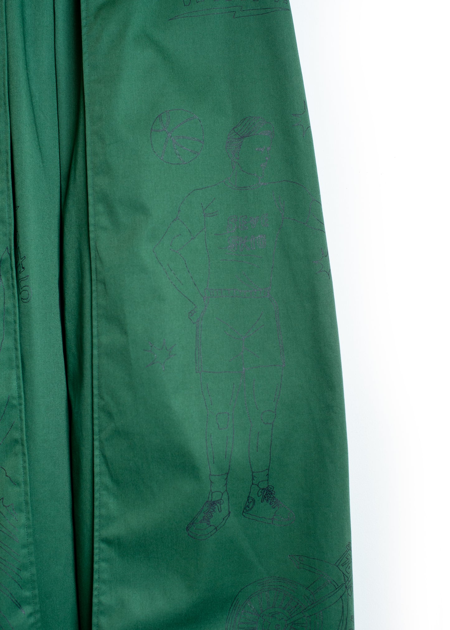 PT-SV-NGA-1011/Doodle Shift Wide Chinos