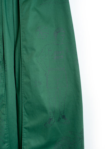 PT-SV-NGA-1011/Doodle Shift Wide Chinos