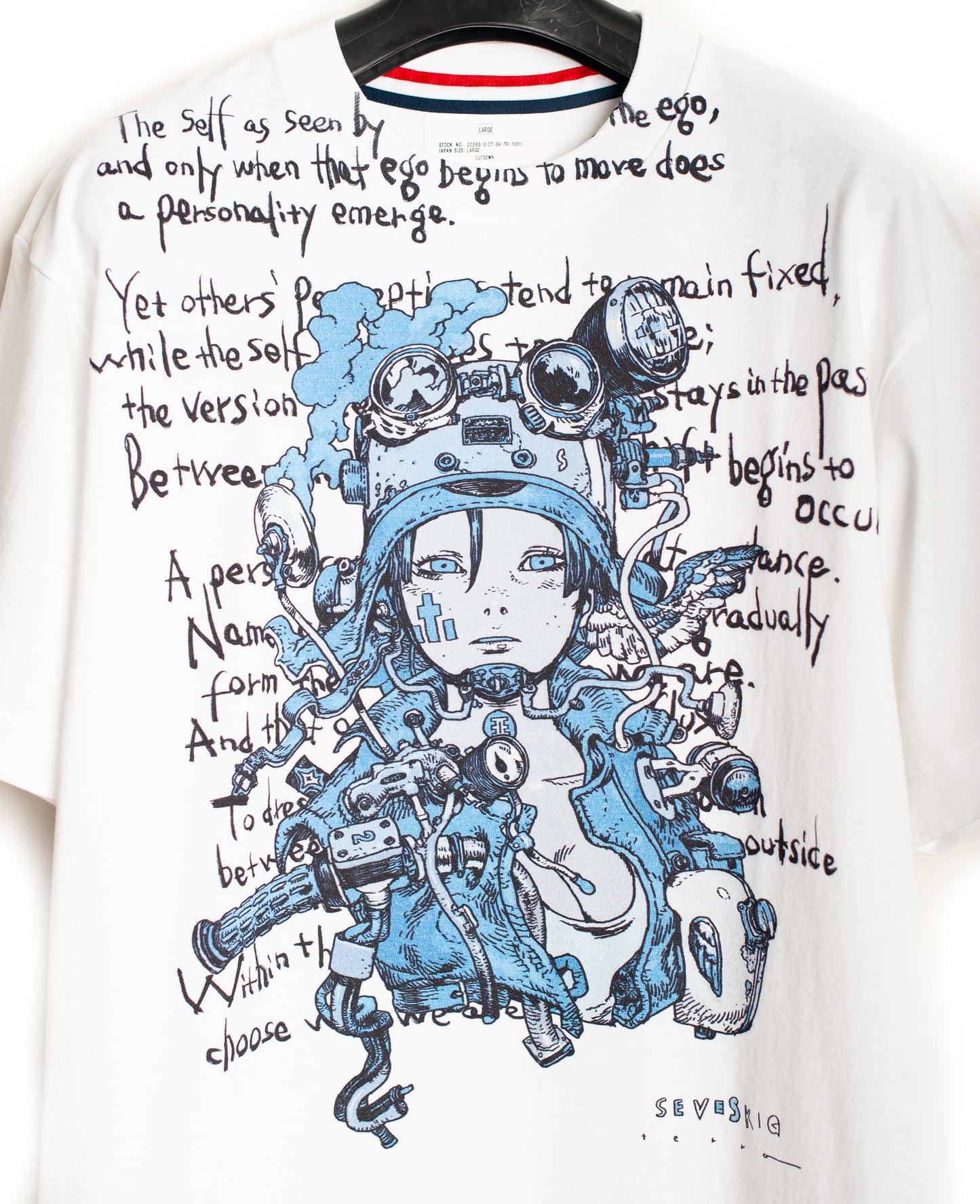 CT-SV-TR-1001 / KATSUYA TERADA×SEVESKIG CollaborationS/SL Tee