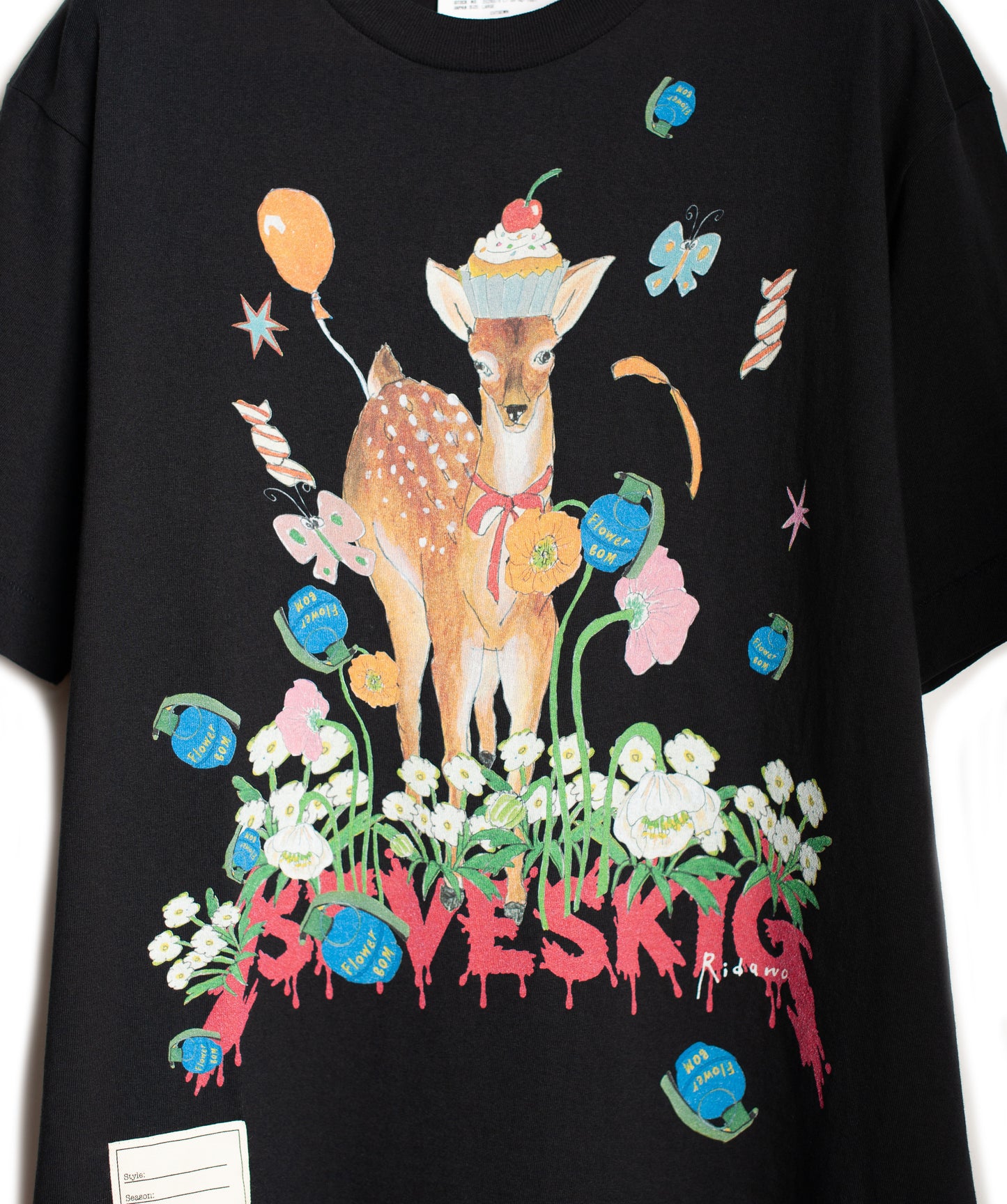 CT-SV-RD-1001 / RIDAWO×SEVESKIG CollaborationS/SL Tee