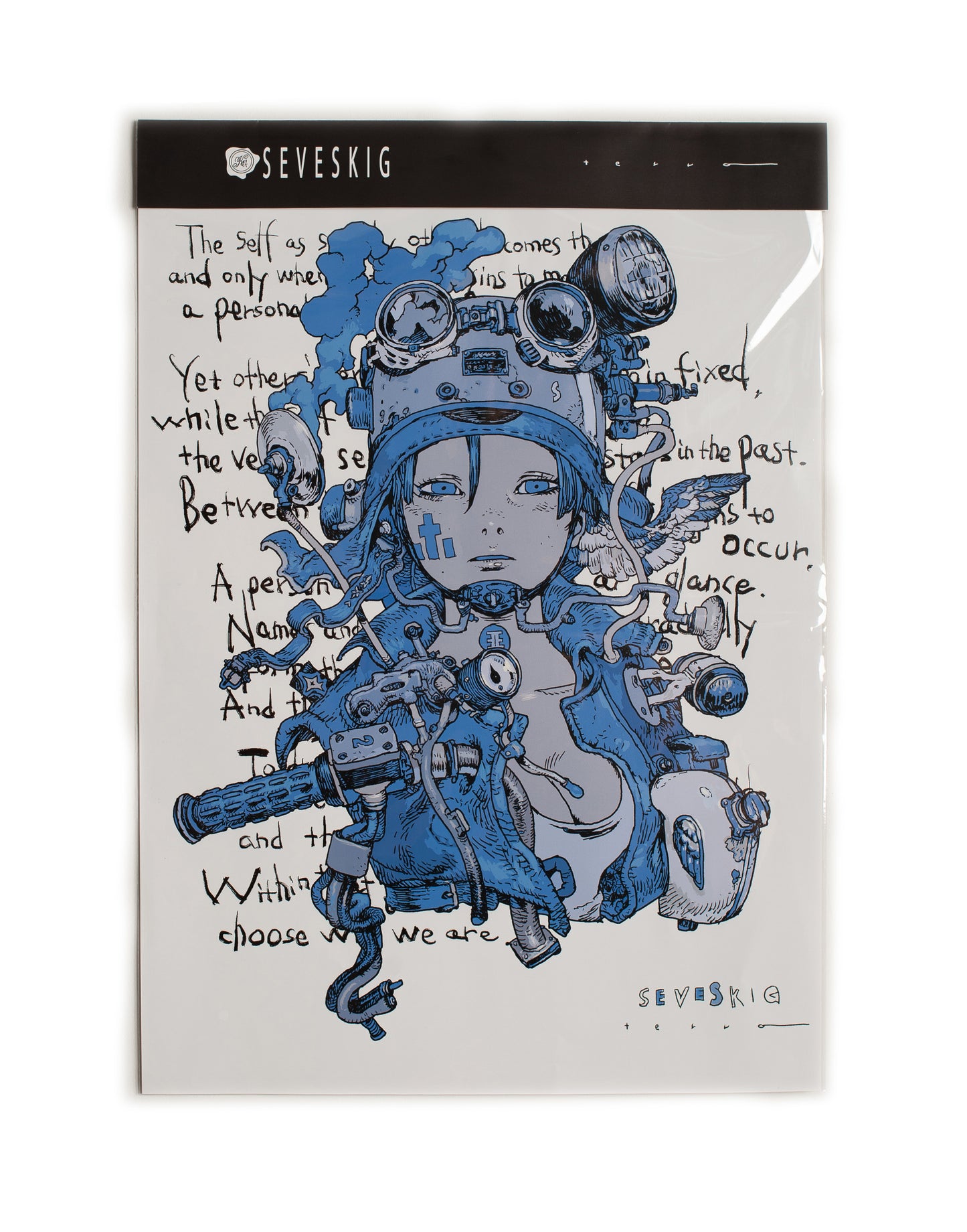AC-SV-TR-1002/ KATSUYA TERADA×SEVESKIG Collaboration A2Poster