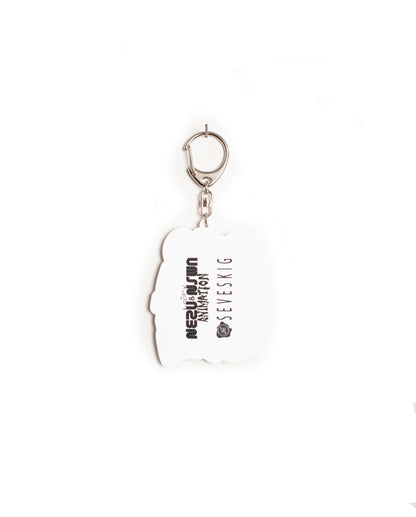 AC-SV-HM-1004 / HAJIME MATSUO×SEVESKIG Collaboration Rubber Keychain