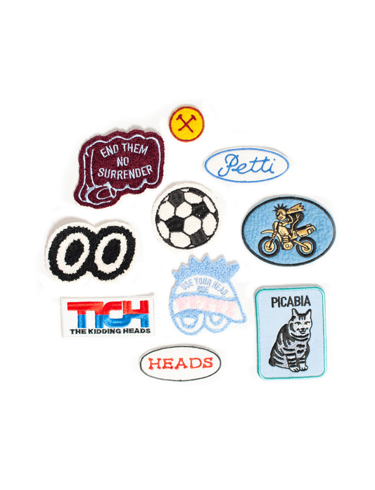AC-SV-FC-1003 / FACE oka×SEVESKIG Collaboration Embroidered Patches