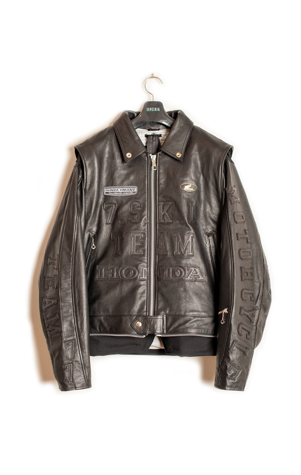 LT-SV-NRA-1002 / Detachable Dominator Leather Jacket ver,Honda