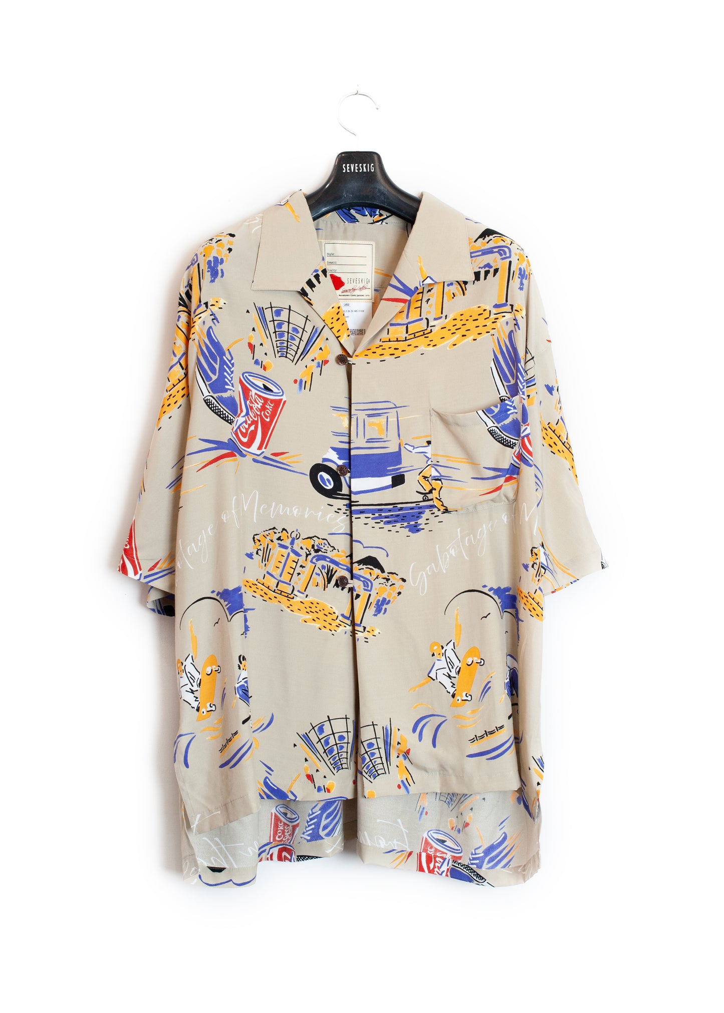 SH-SV-NRS-1006 / Downtown Memory's Aloha Shirt