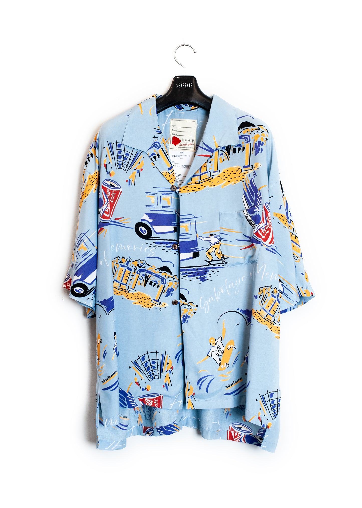 SH-SV-NRS-1006 / Downtown Memory's Aloha Shirt