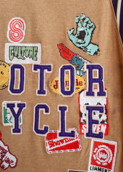 CT-SV-NRS-1001 / Motorcycle MEMORIES Patch S/SL Tee