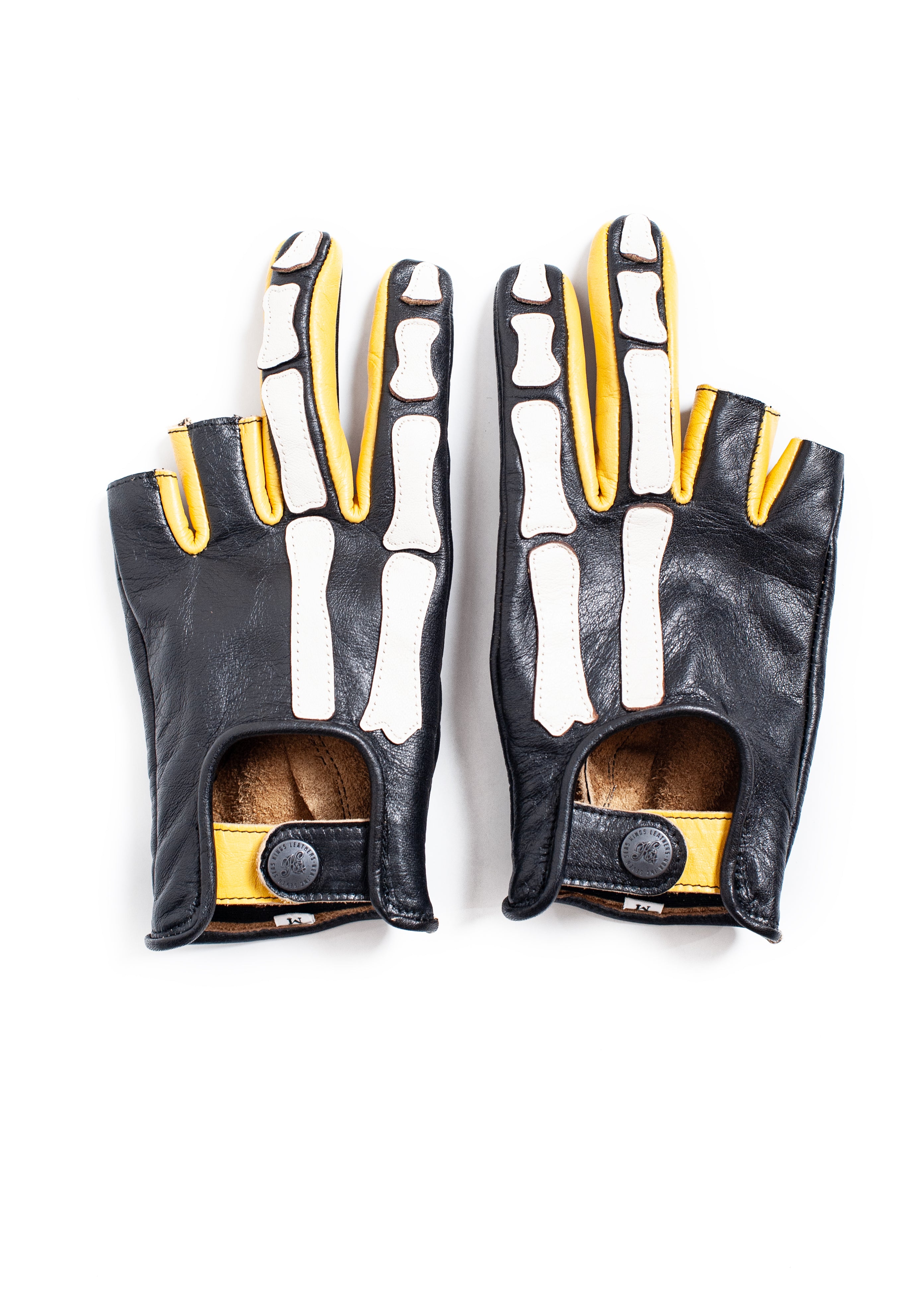 Cow Leather X-ray Gloves – SEVESKIG | カウレザーグローブ