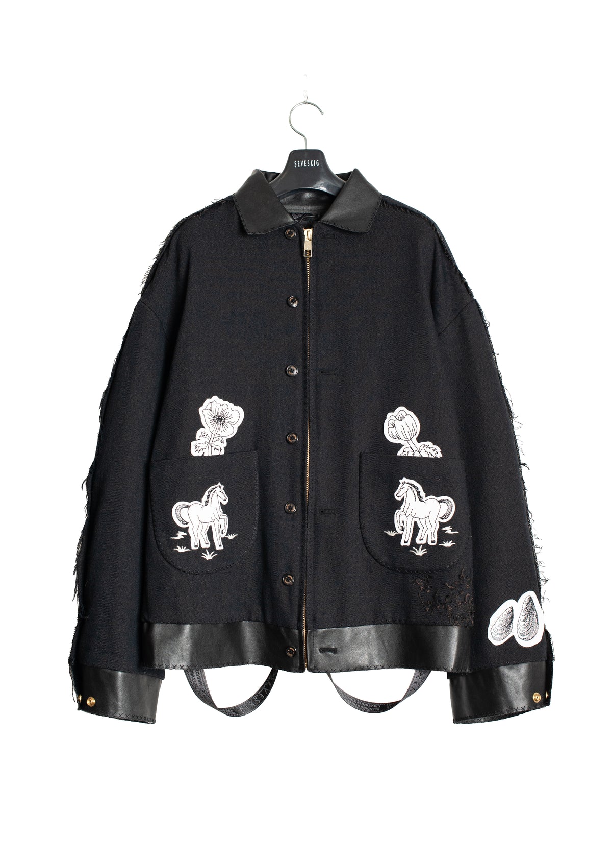JK-SV-NRA-1001 /  Carbon Folk Mexican Jacket