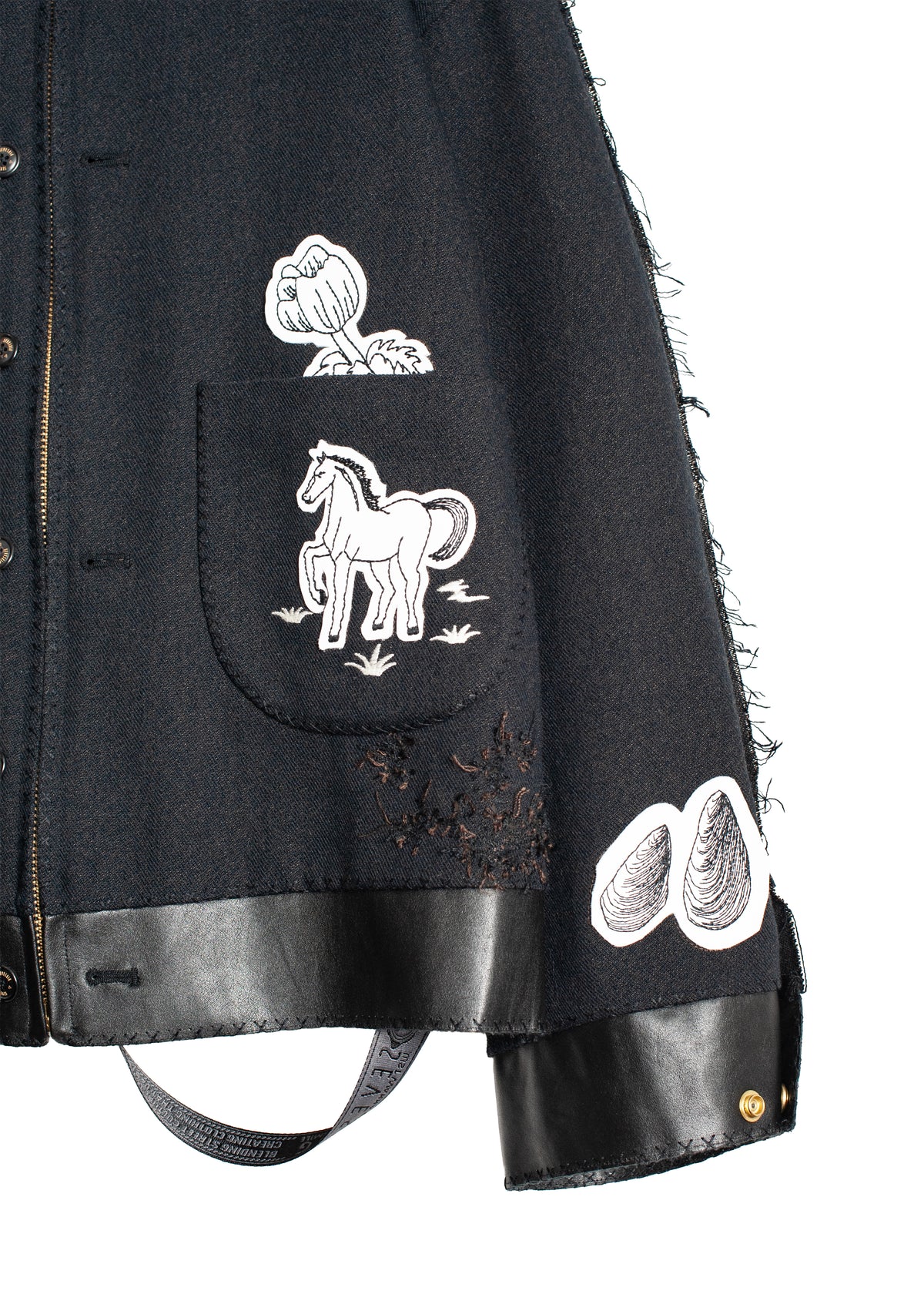 JK-SV-NRA-1001 /  Carbon Folk Mexican Jacket