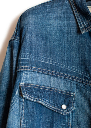 SH-SV-NGS-1007 / Vintage S.Horne Denim Shirt