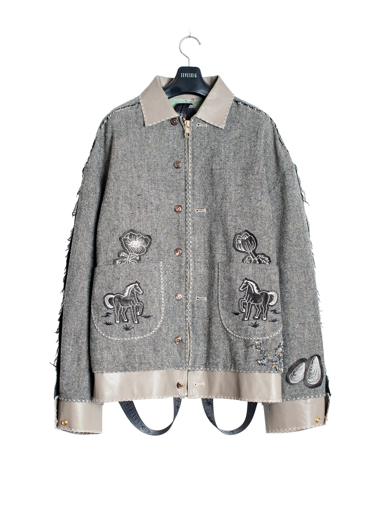 JK-SV-NRA-1001 /  Carbon Folk Mexican Jacket