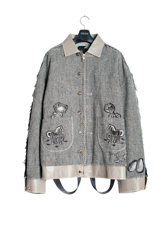 JK-SV-NRA-1001 /  Carbon Folk Mexican Jacket