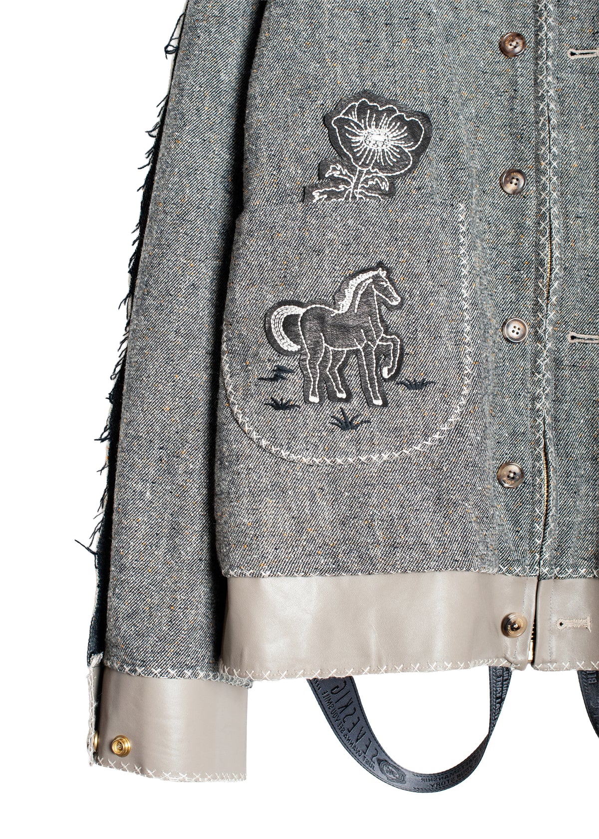 JK-SV-NRA-1001 /  Carbon Folk Mexican Jacket