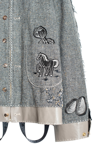 JK-SV-NRA-1001 /  Carbon Folk Mexican Jacket