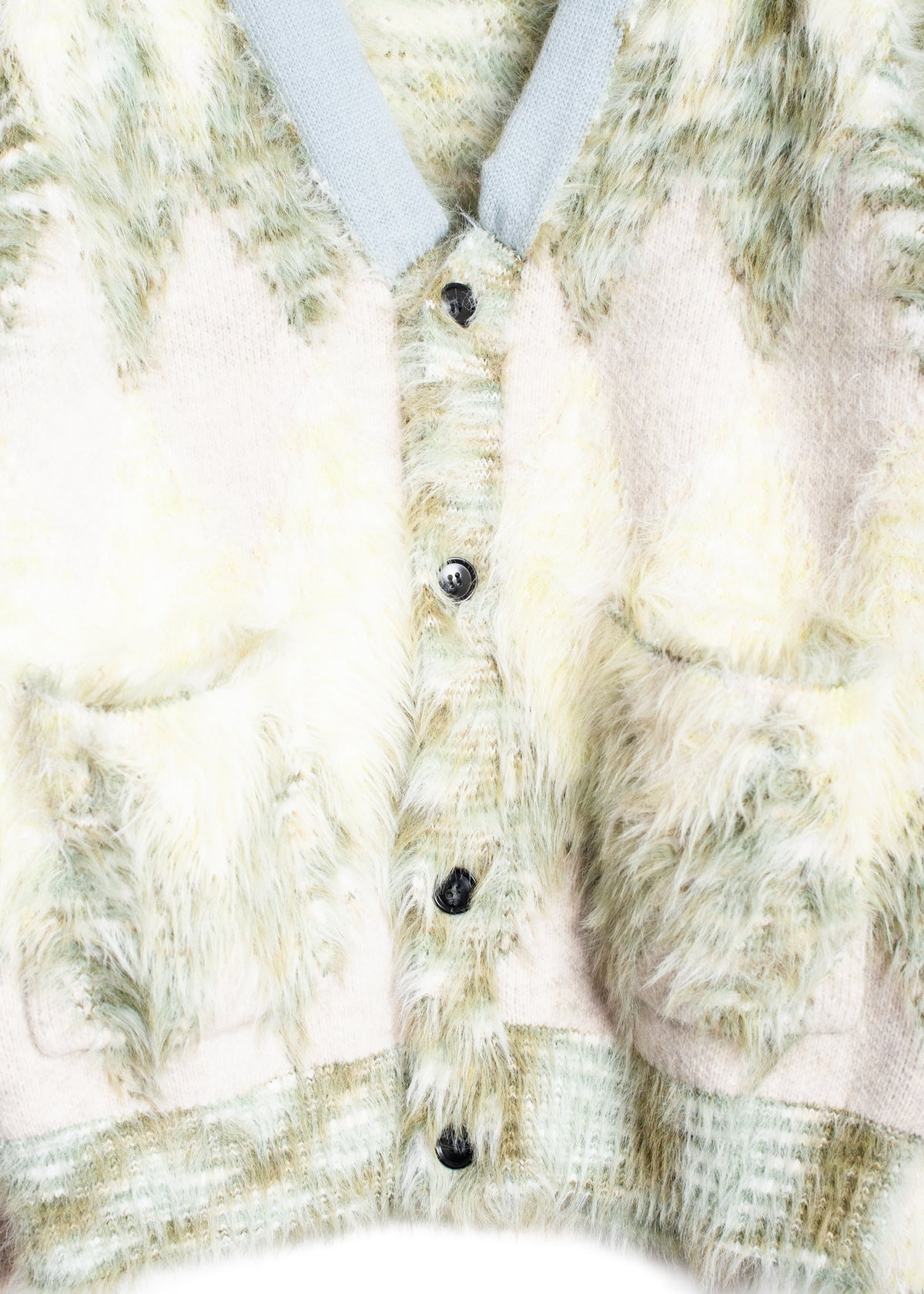 KN-SV-NRA-1003 / Argyle Tie Knit Cardigan
