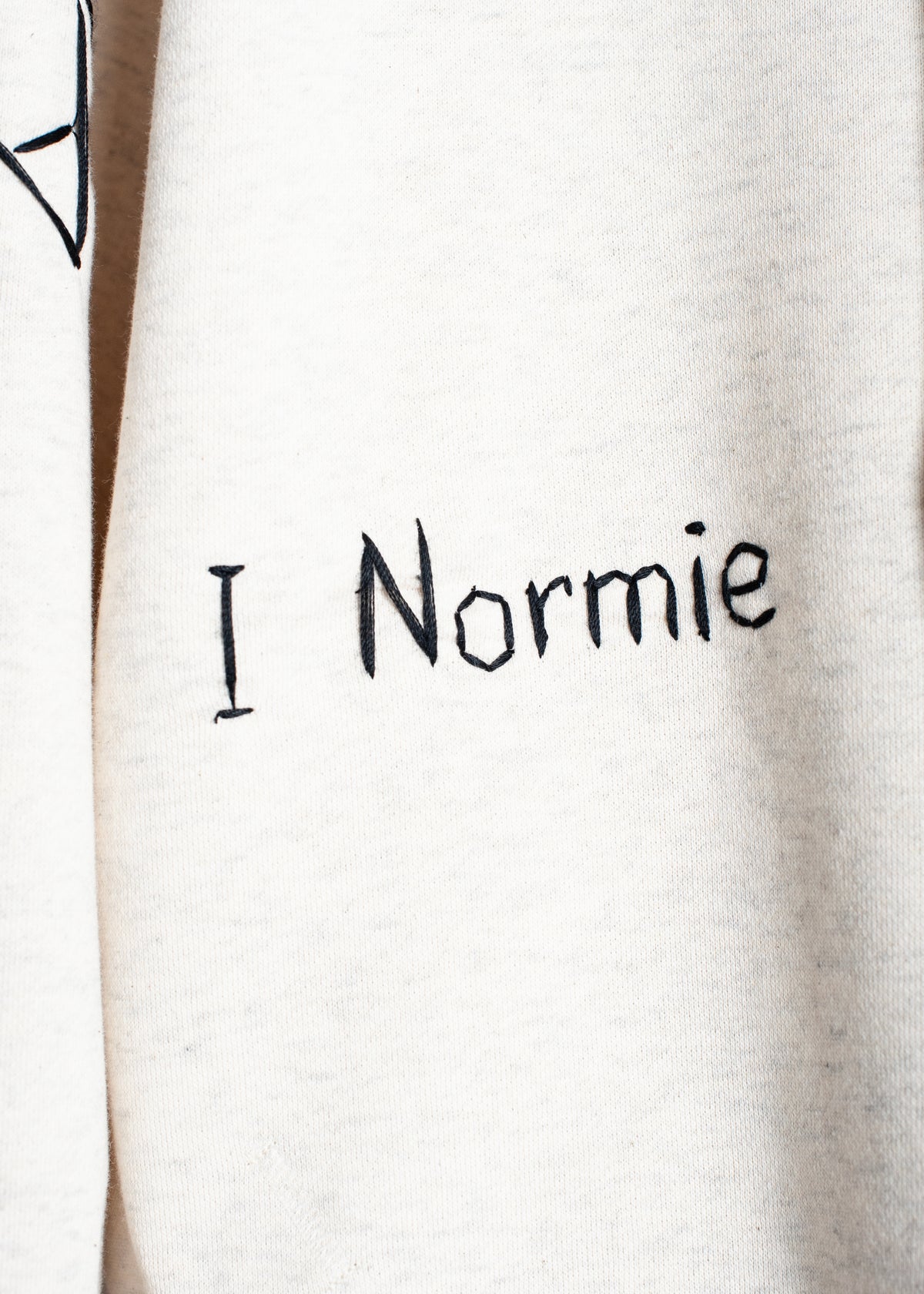 SW-SV-NRA-1001 / I Normie Zip Hoodie