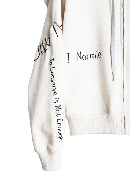 SW-SV-NRA-1001 / I Normie Zip Hoodie