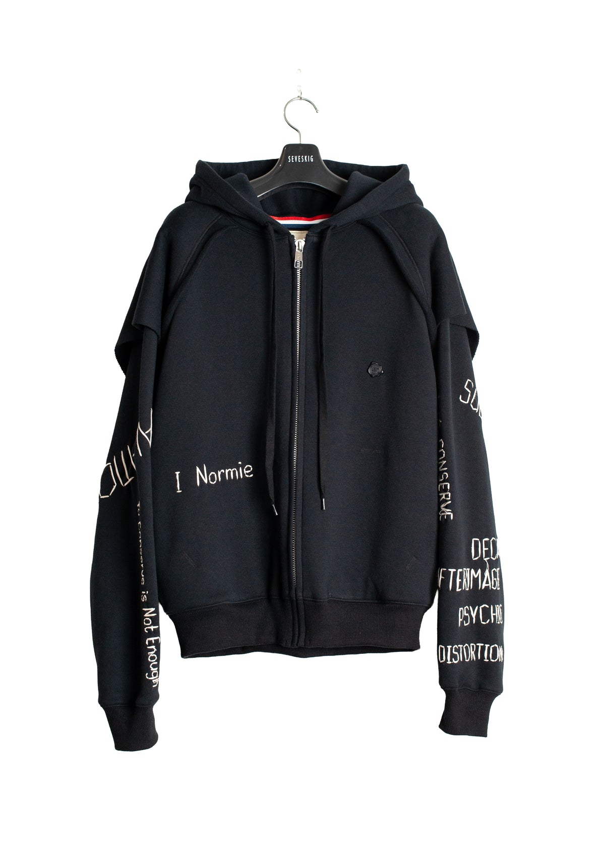 SW-SV-NRA-1001 / I Normie Zip Hoodie