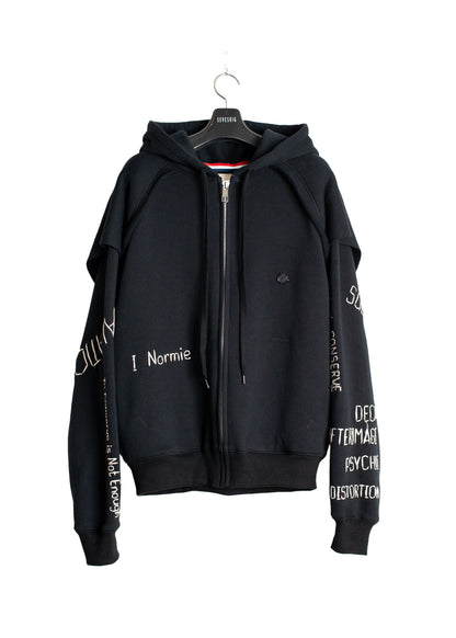 SW-SV-NRA-1001 / I Normie Zip Hoodie