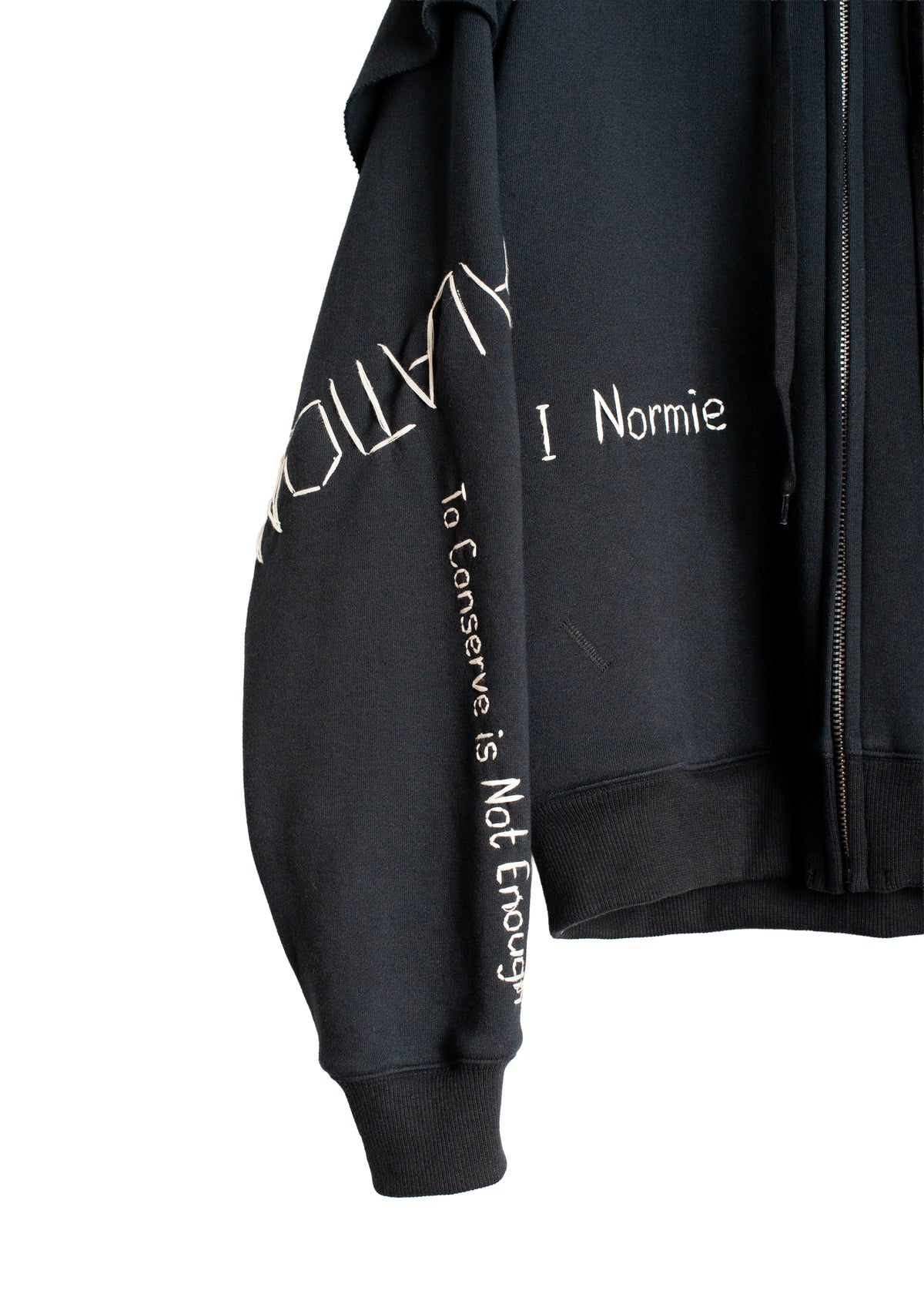 SW-SV-NRA-1001 / I Normie Zip Hoodie