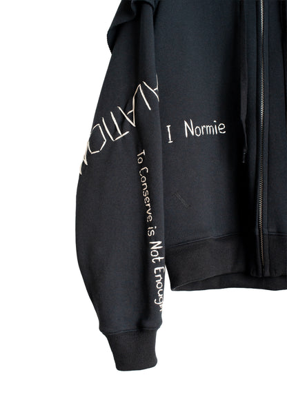 SW-SV-NRA-1001 / I Normie Zip Hoodie