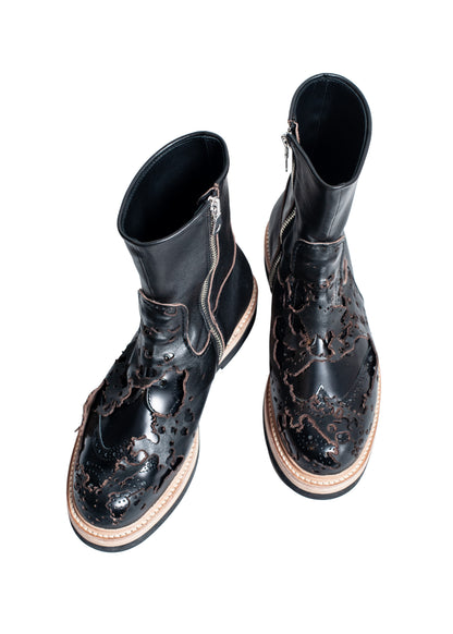 AC-SV-NRA-1009 / Inside-Out Wing Zip Boots
