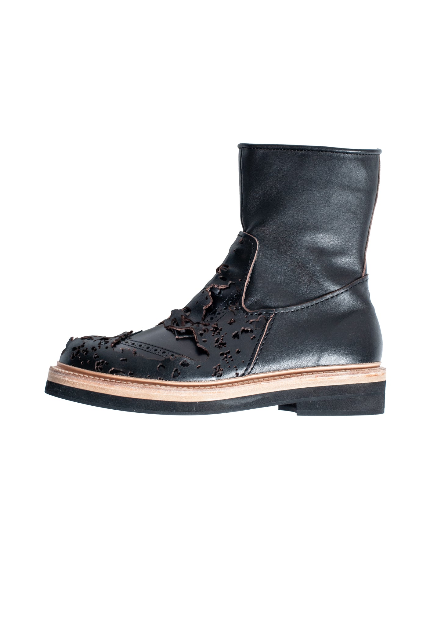 AC-SV-NRA-1009 / Inside-Out Wing Zip Boots