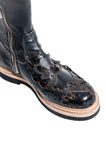 AC-SV-NRA-1009 / Inside-Out Wing Zip Boots