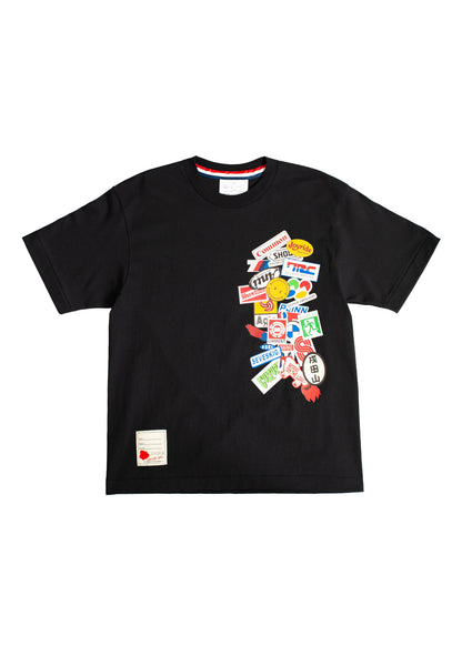 CT-SV-AVCC-01 / Mix Patch Graphic S/SL Tee Ver, AVCC