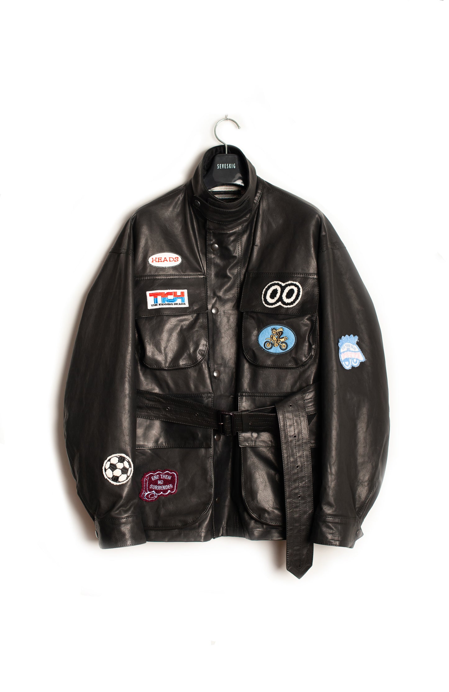 【受注商品】LT-SV-FC-1001/  FACE oka ×SEVESKIG Cow Leather Jaket
