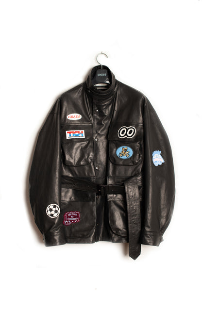 【受注商品】LT-SV-FC-1001/  FACE oka ×SEVESKIG Cow Leather Jaket