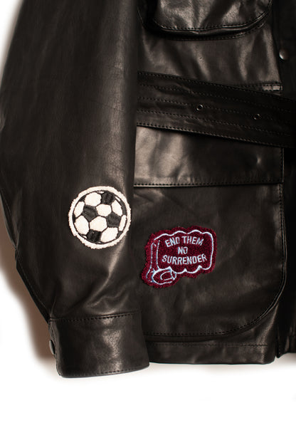 【受注商品】LT-SV-FC-1001/  FACE oka ×SEVESKIG Cow Leather Jaket