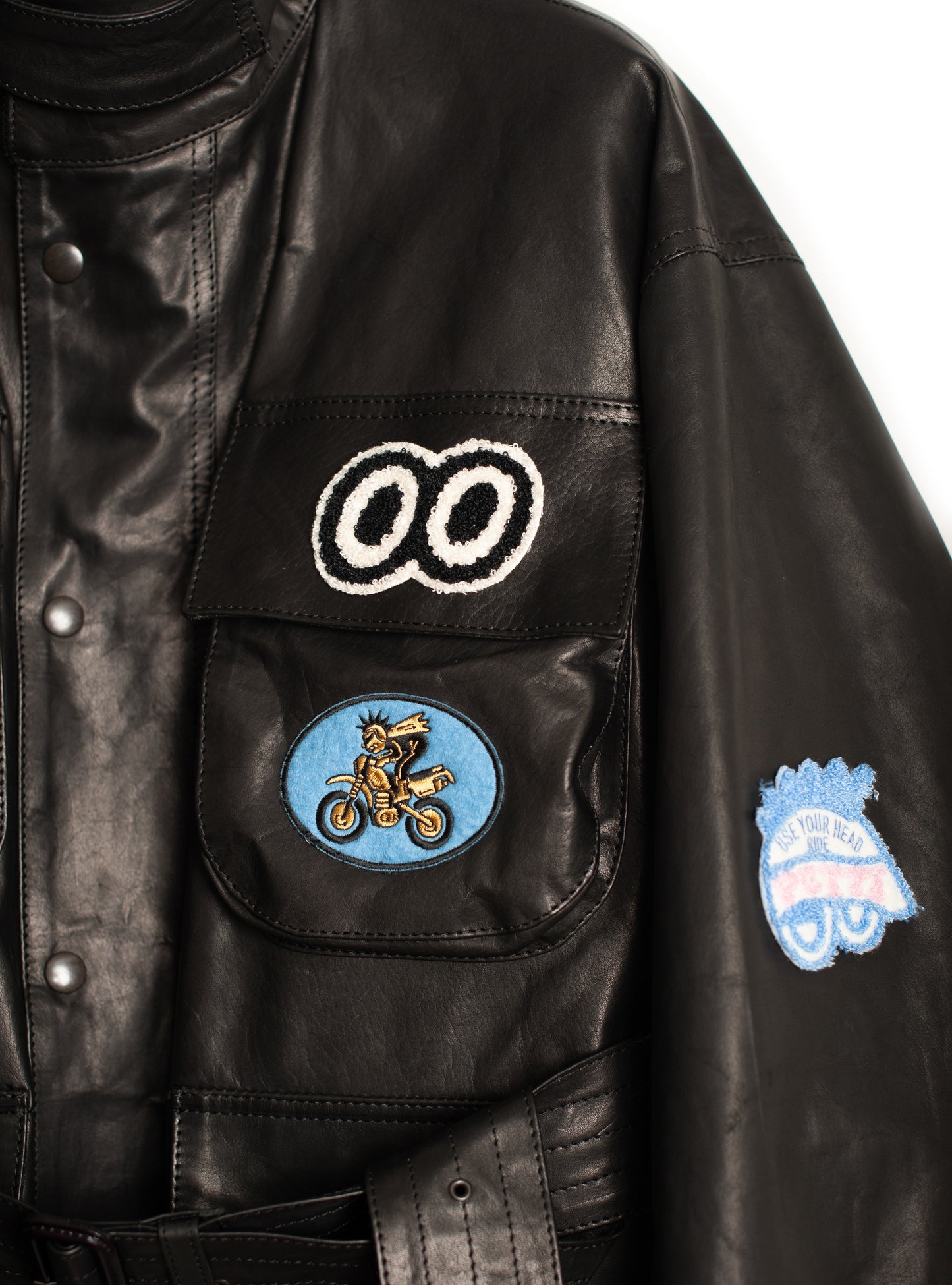 【受注商品】LT-SV-FC-1001/  FACE oka ×SEVESKIG Cow Leather Jaket