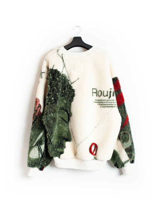 SW-SV-NGA-1001 / Quad Pile Sweat Shirt Ver,RZ